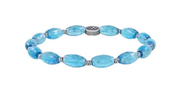Blau - Petit Glamour d'Afrique - Armband von Konplott